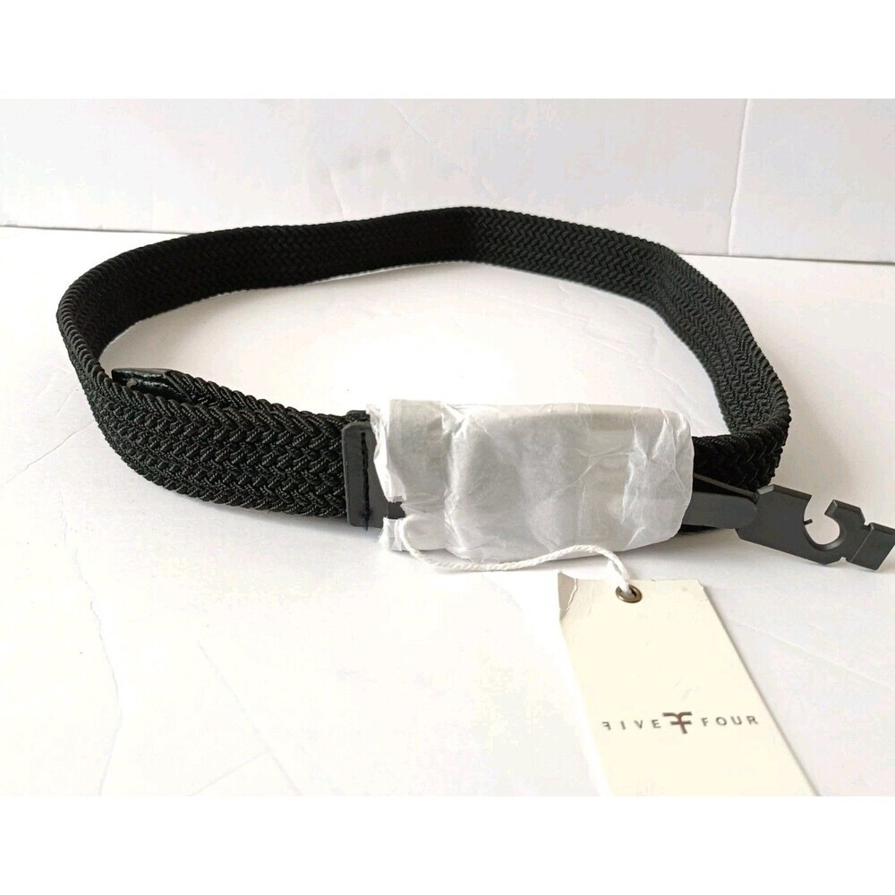 Five Four Clothing Braided Belt Men's Large Black